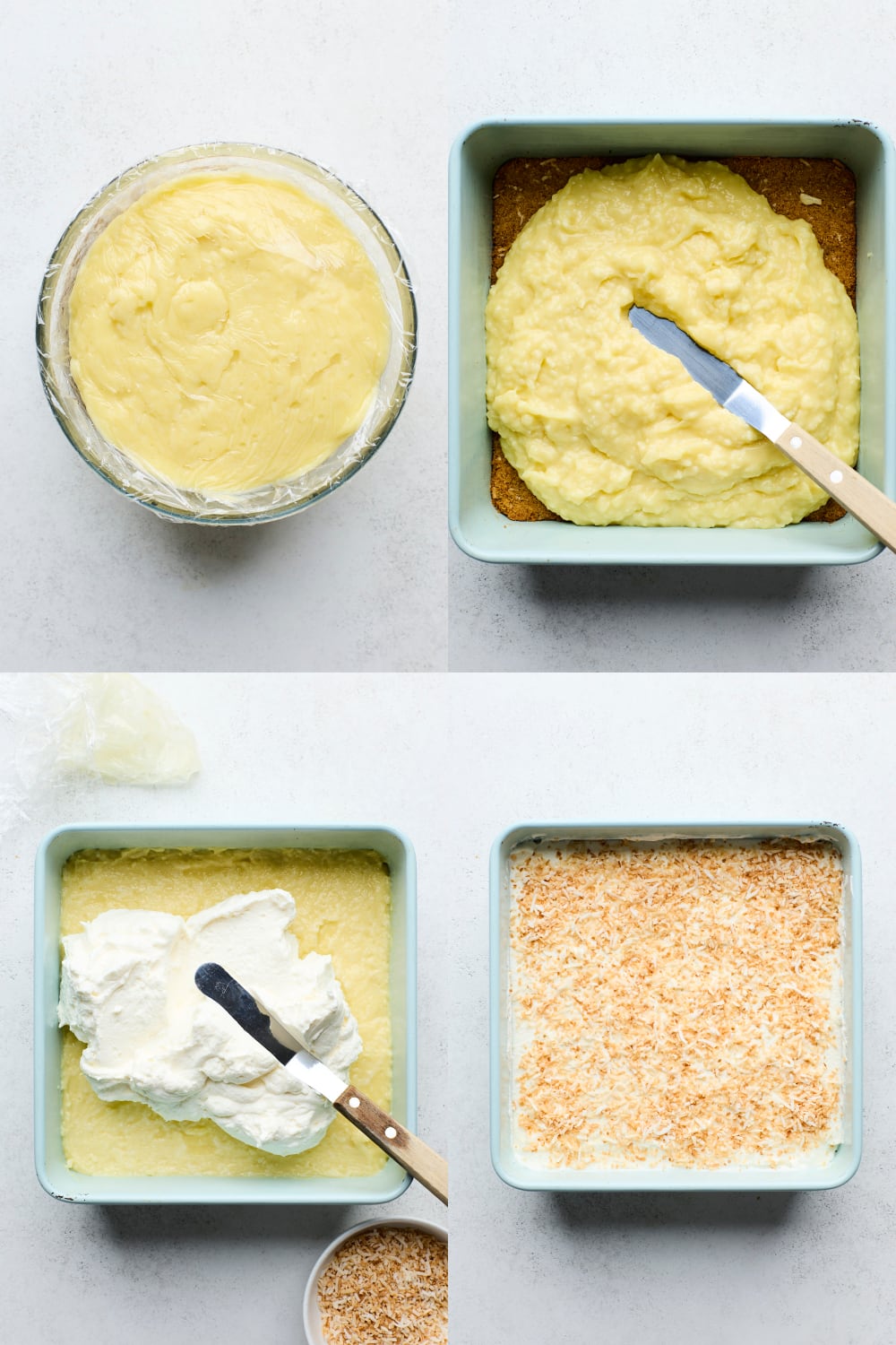 Easy Coconut Cream Bars