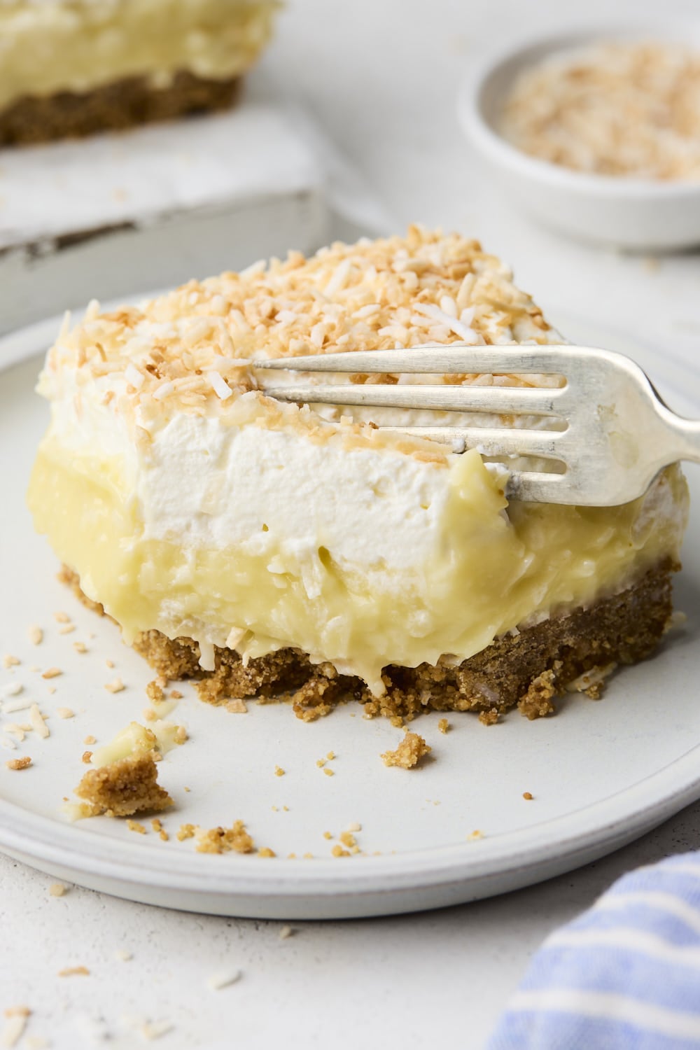 Easy Coconut Cream Bars