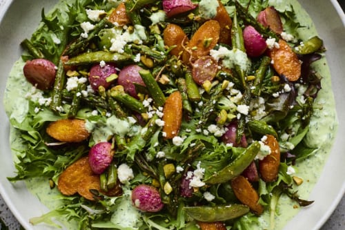 Roasted Spring Vegetable Salad