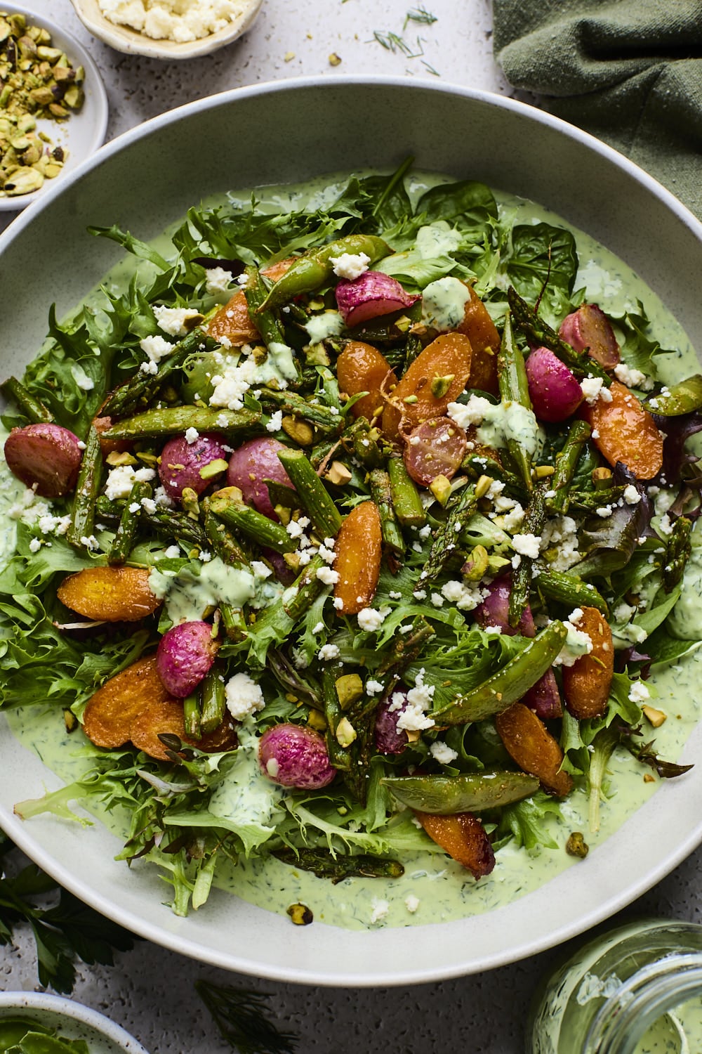 Roasted Spring Vegetable Salad