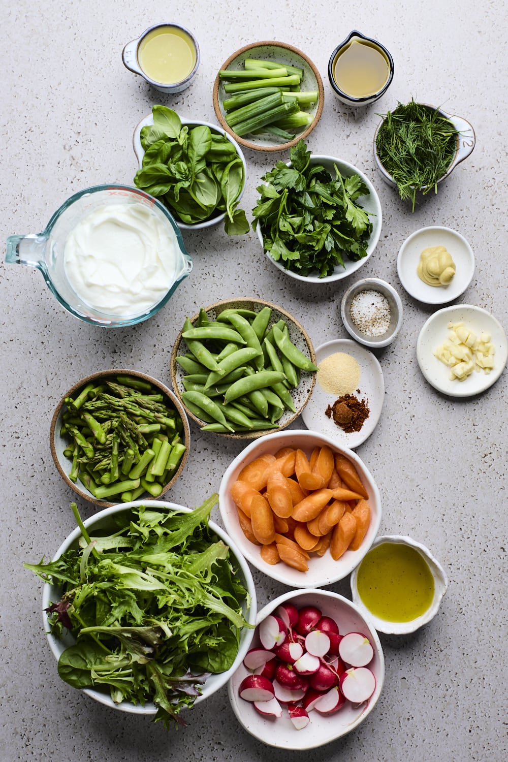 Roasted Spring Vegetable Salad