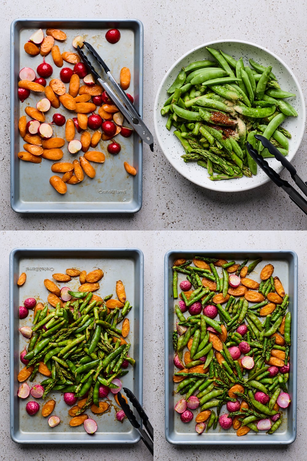 Roasted Spring Vegetable Salad