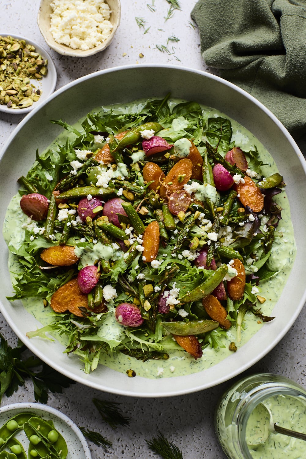 Roasted Spring Vegetable Salad