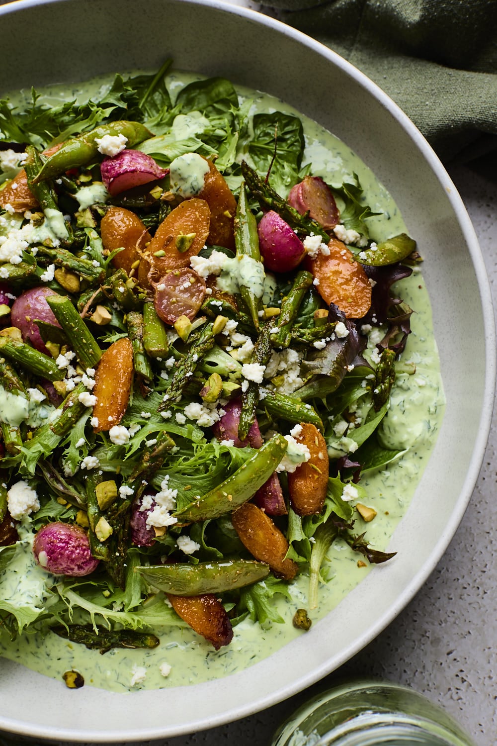 Roasted Spring Vegetable Salad