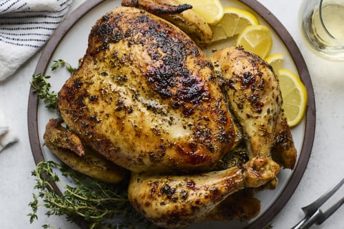 Easy Whole Roast Chicken