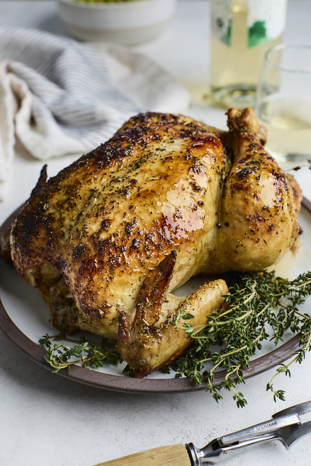 Easy Whole Roast Chicken