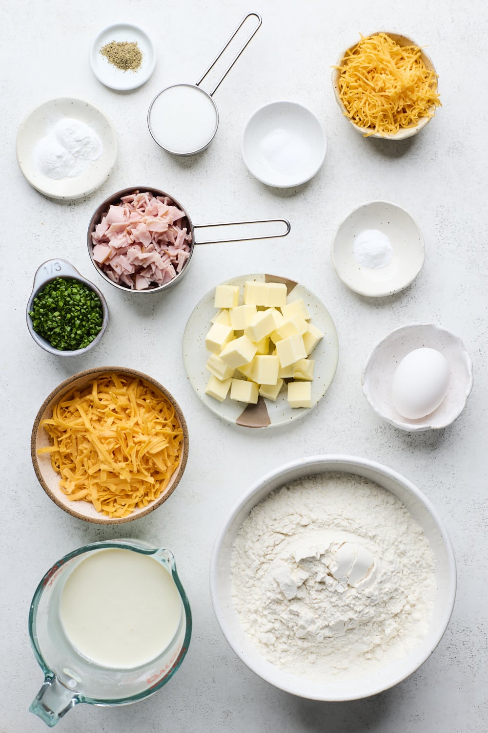 Bakery Style Ham and Cheddar Scones