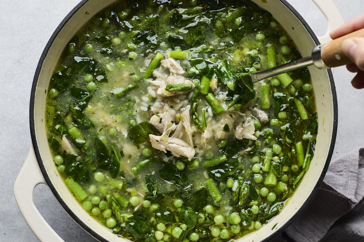 Asparagus Chicken Soup