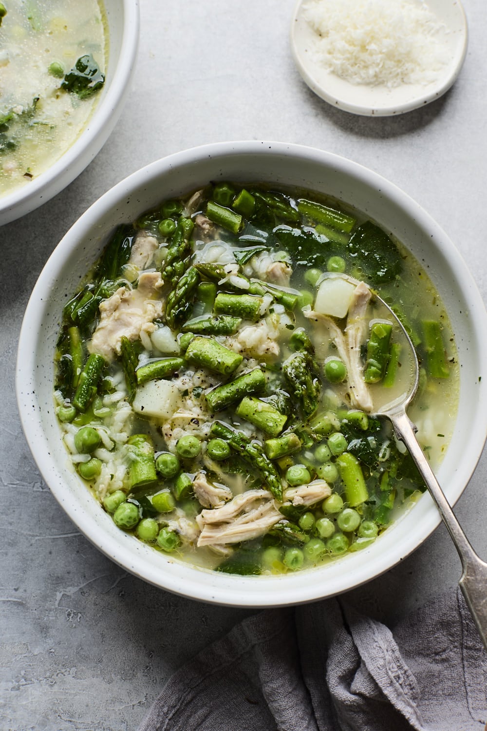 Asparagus Chicken Soup