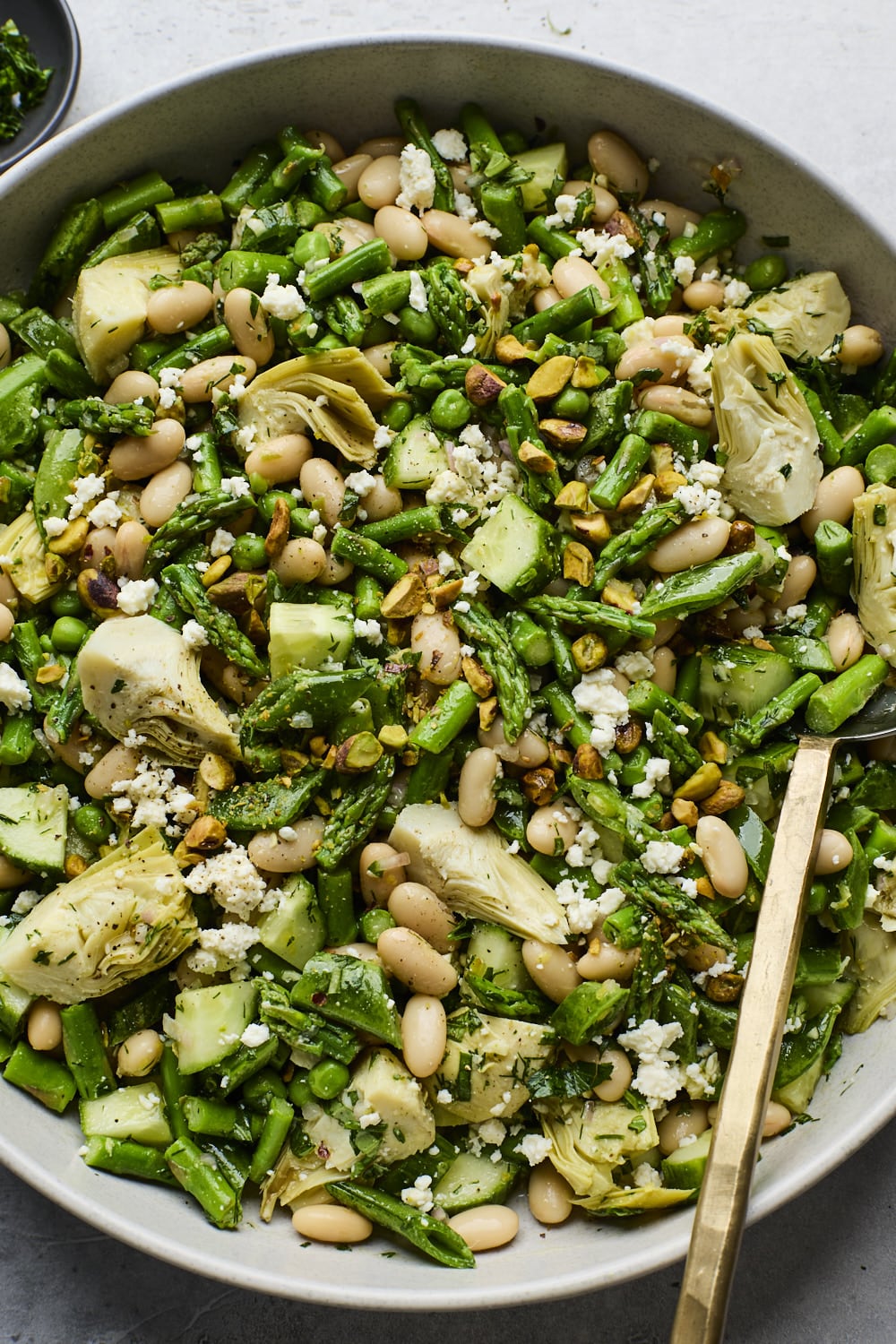 Asparagus White Bean Salad