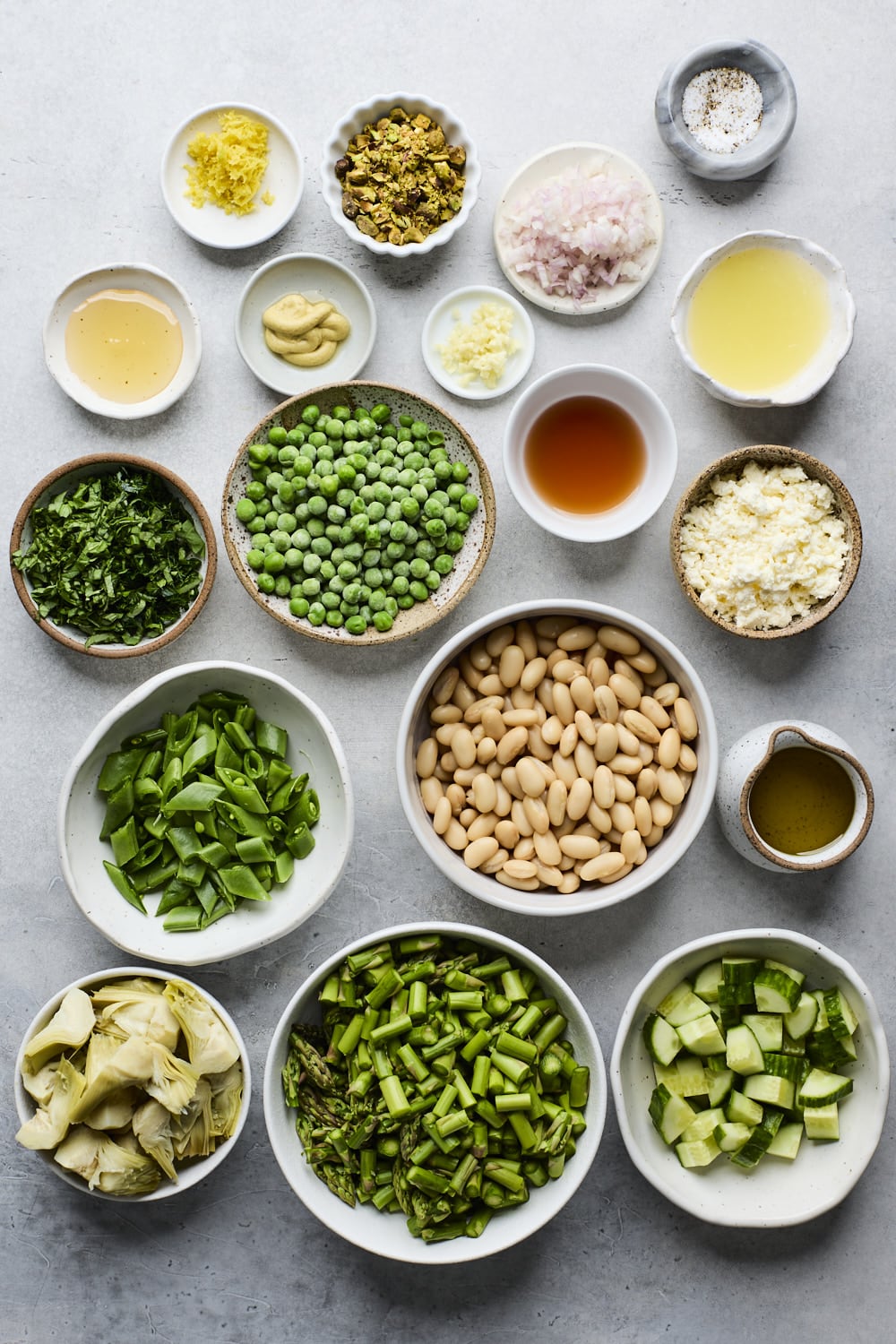Asparagus White Bean Salad
