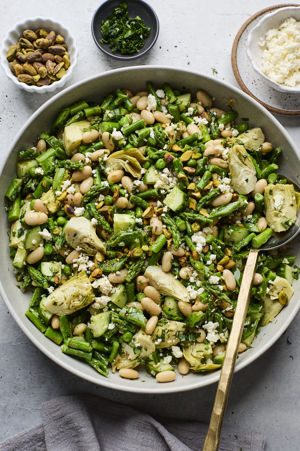 Asparagus White Bean Salad