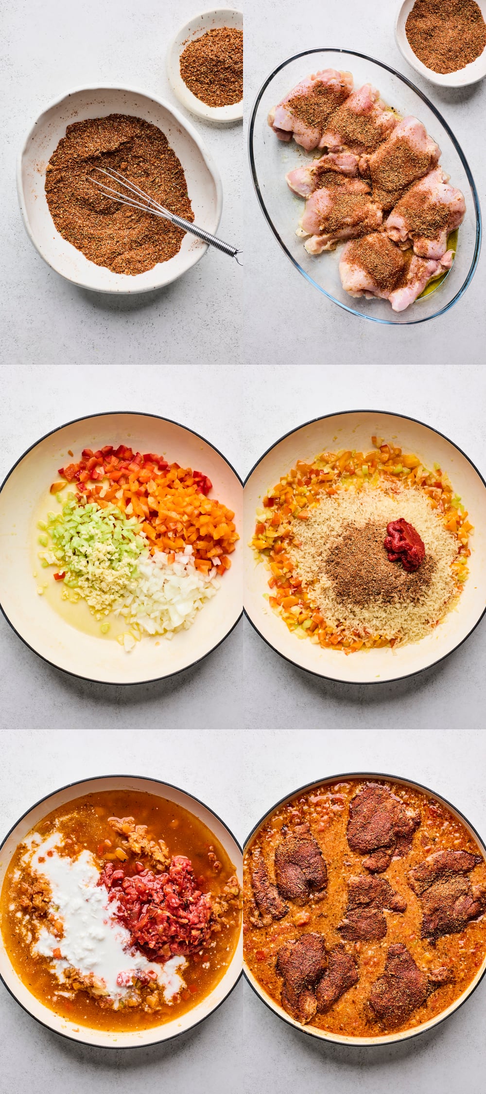 One Pot Blackened Cajun Chicken and Rice