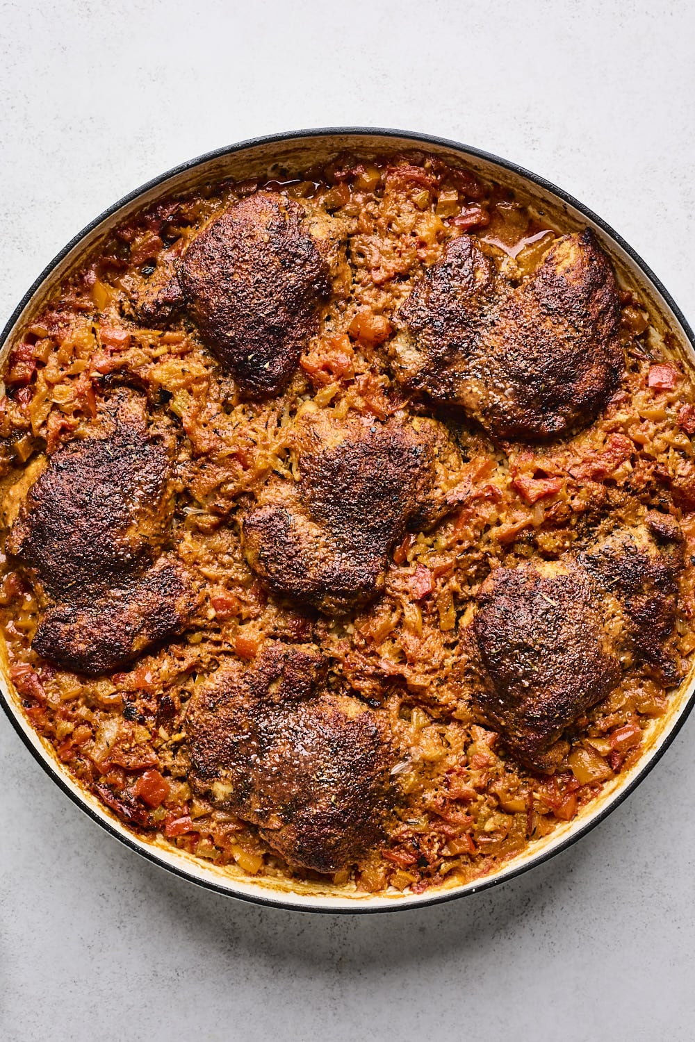 One Pot Blackened Cajun Chicken and Rice