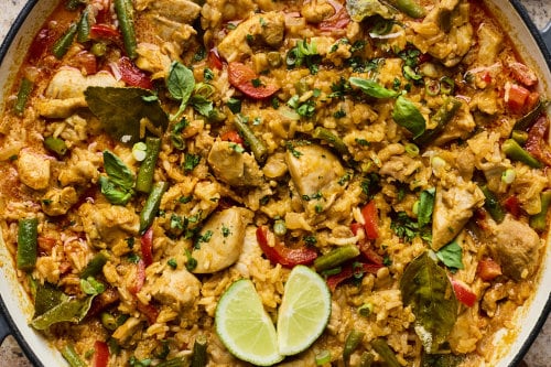 One Pot Thai Chicken and Rice