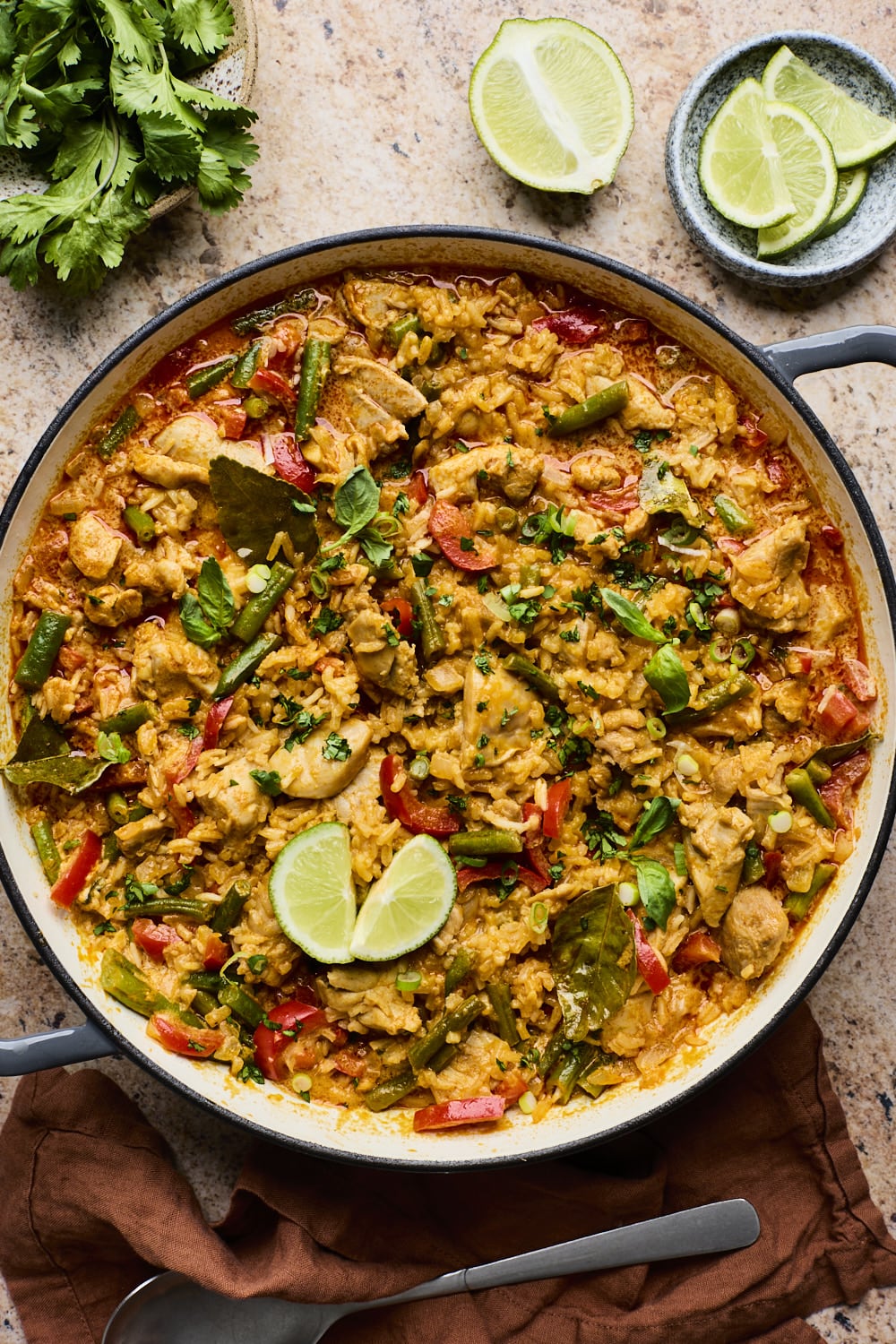 One Pot Thai Chicken and Rice