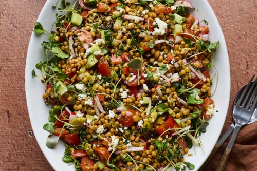 Mediterranean Lentil Salad