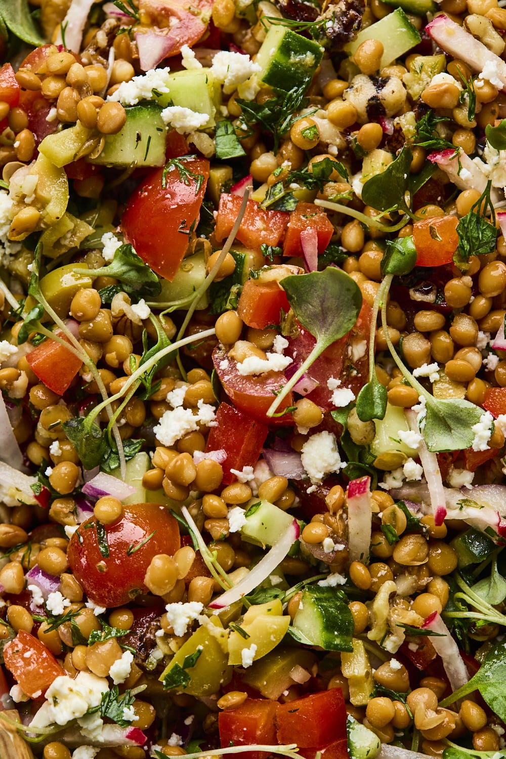Mediterranean Lentil Salad