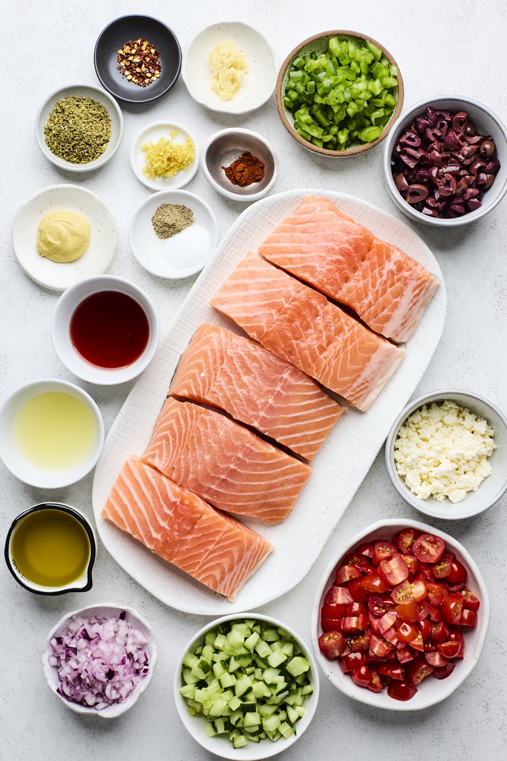 Greek Style Grilled Salmon