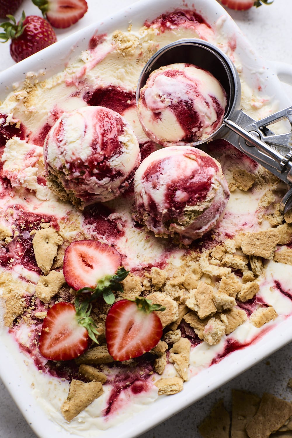 Strawberry Cheesecake Ice Cream