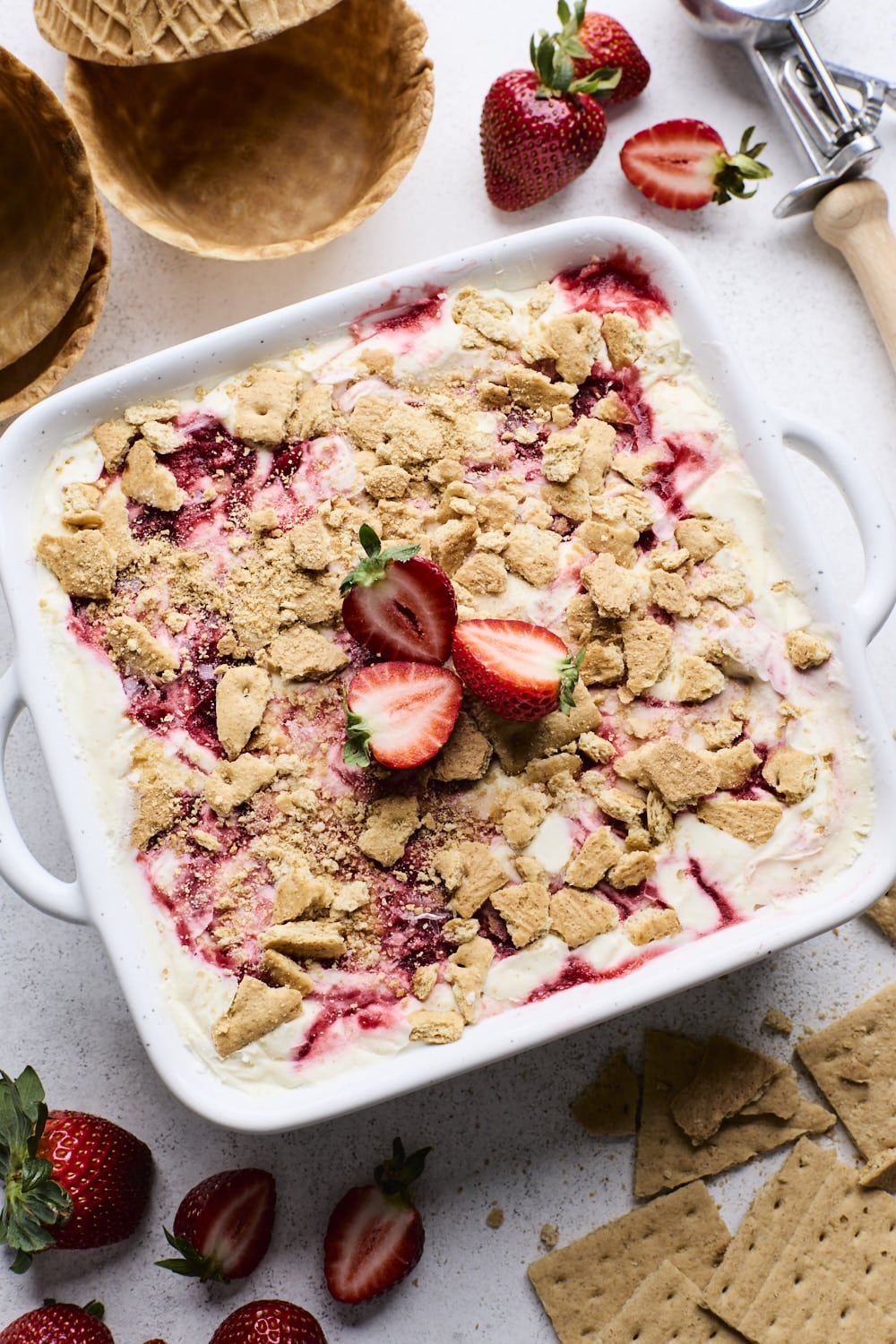 Strawberry Cheesecake Ice Cream