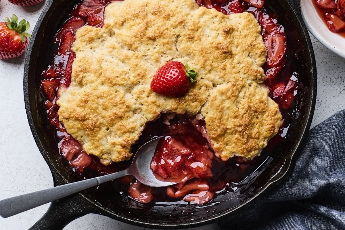 Strawberry Cobbler