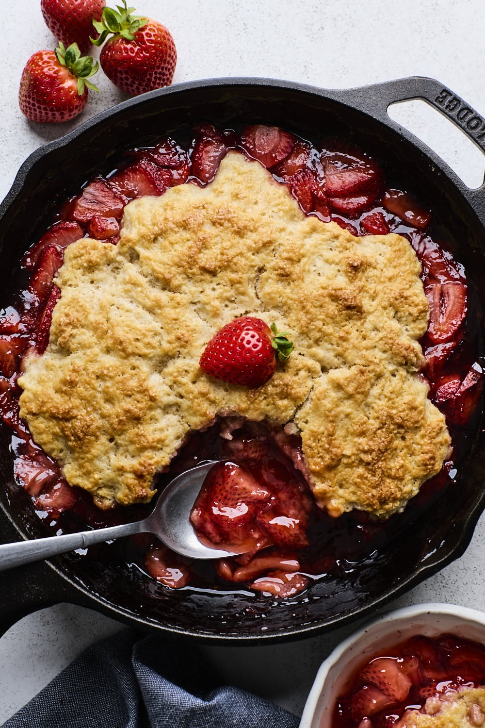 Strawberry Cobbler