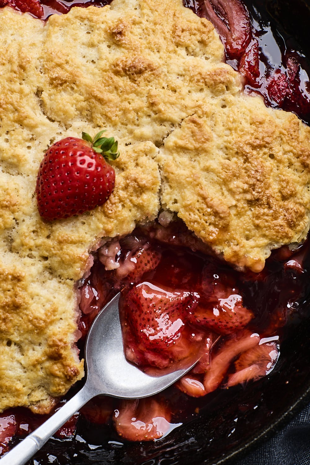 Strawberry Cobbler