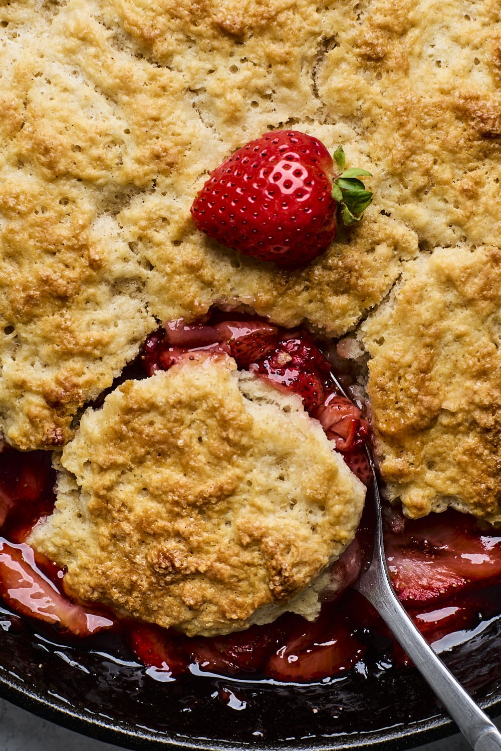 Strawberry Cobbler