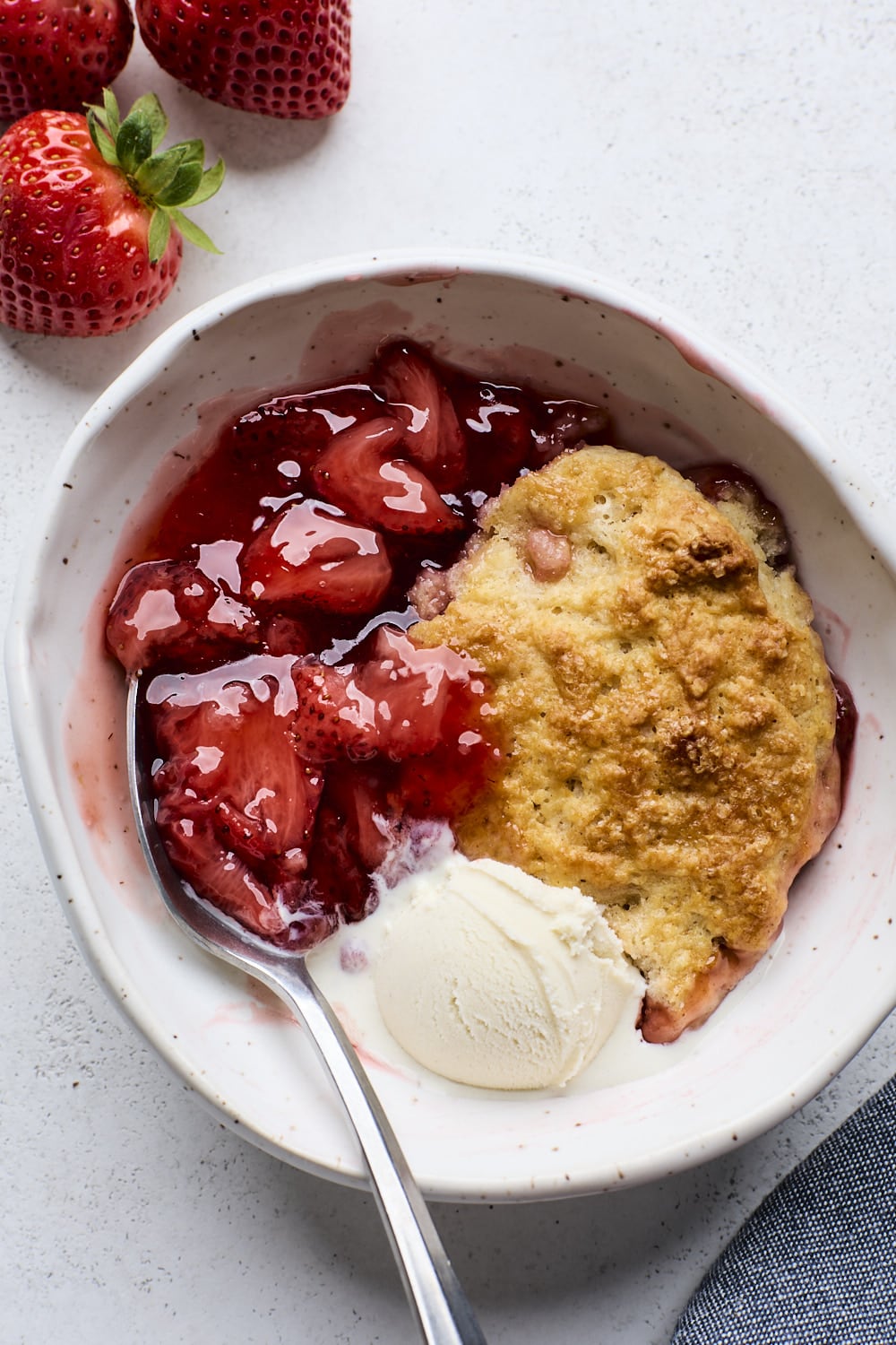 Strawberry Cobbler