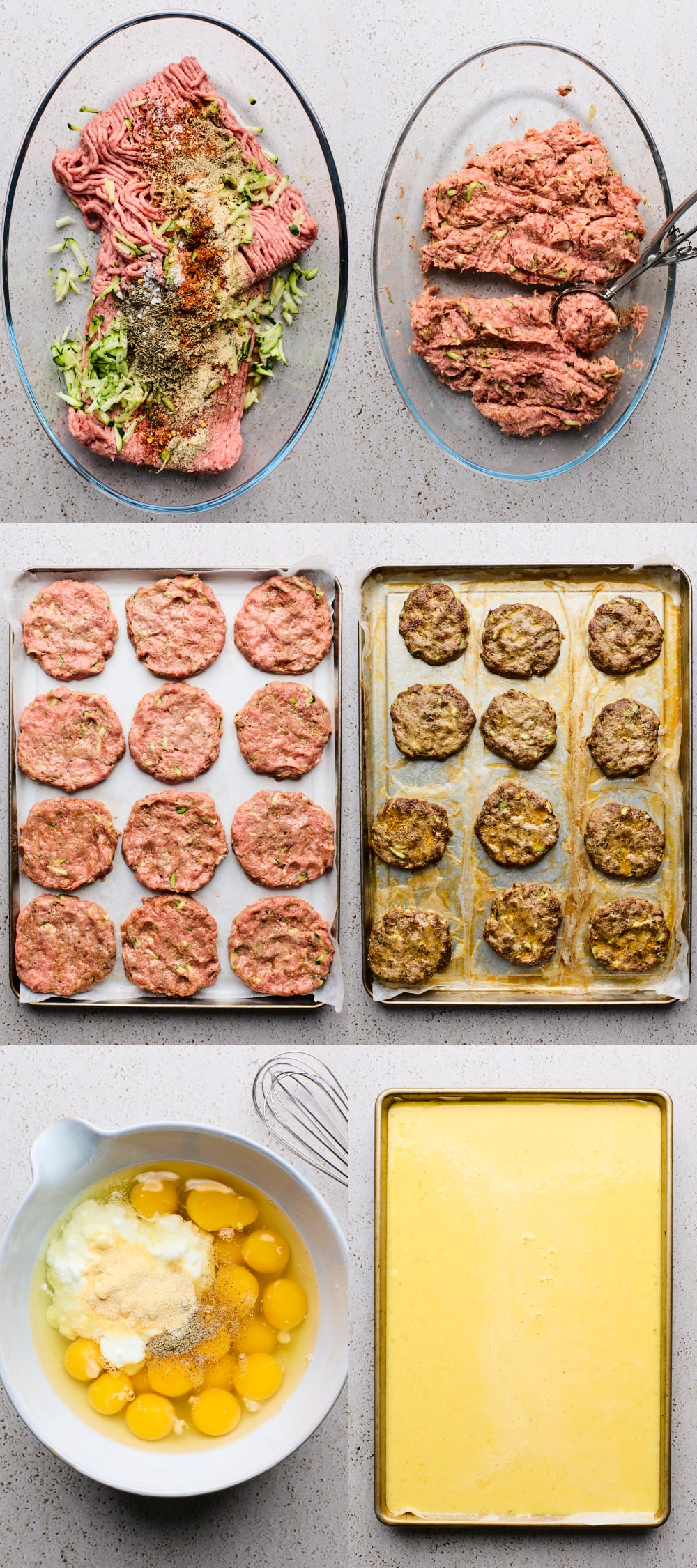 Sausage Egg and Cheese Breakfast Sandwiches