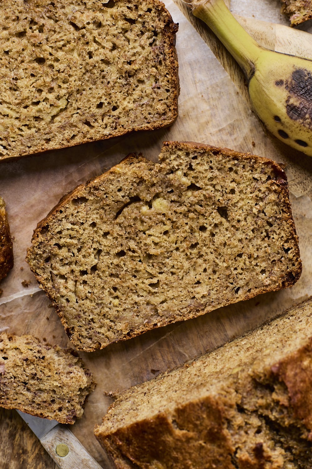 Healthy Whole Wheat Banana Bread