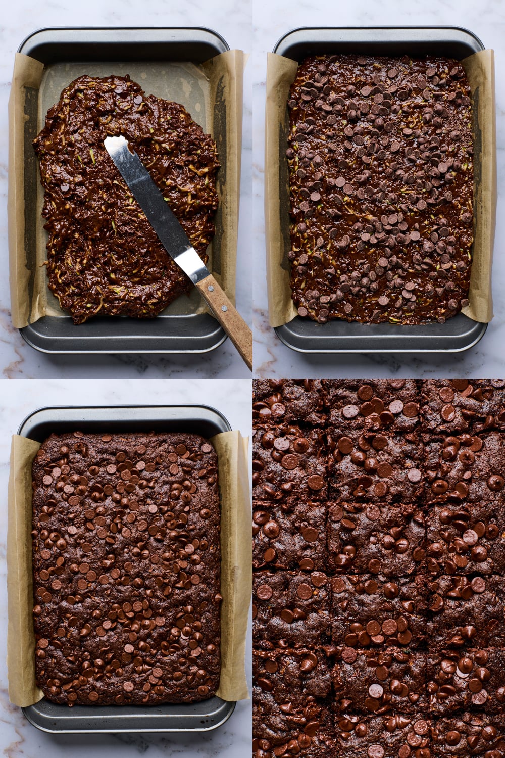 Easy Zucchini Brownies