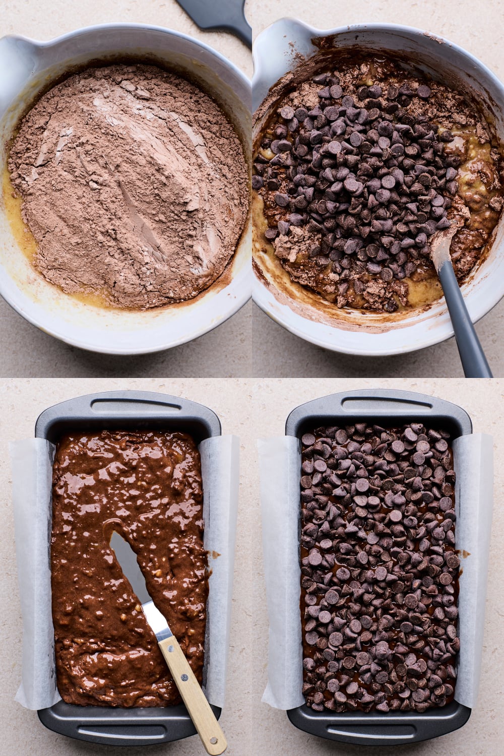 Fudgy Double Chocolate Banana Bread