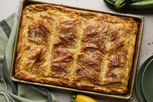 Greek Zucchini Pie (Kolokthopita)