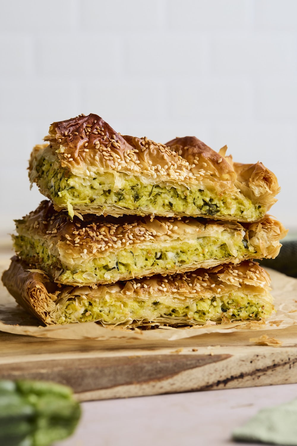 Greek Zucchini Pie - Kolokthopita