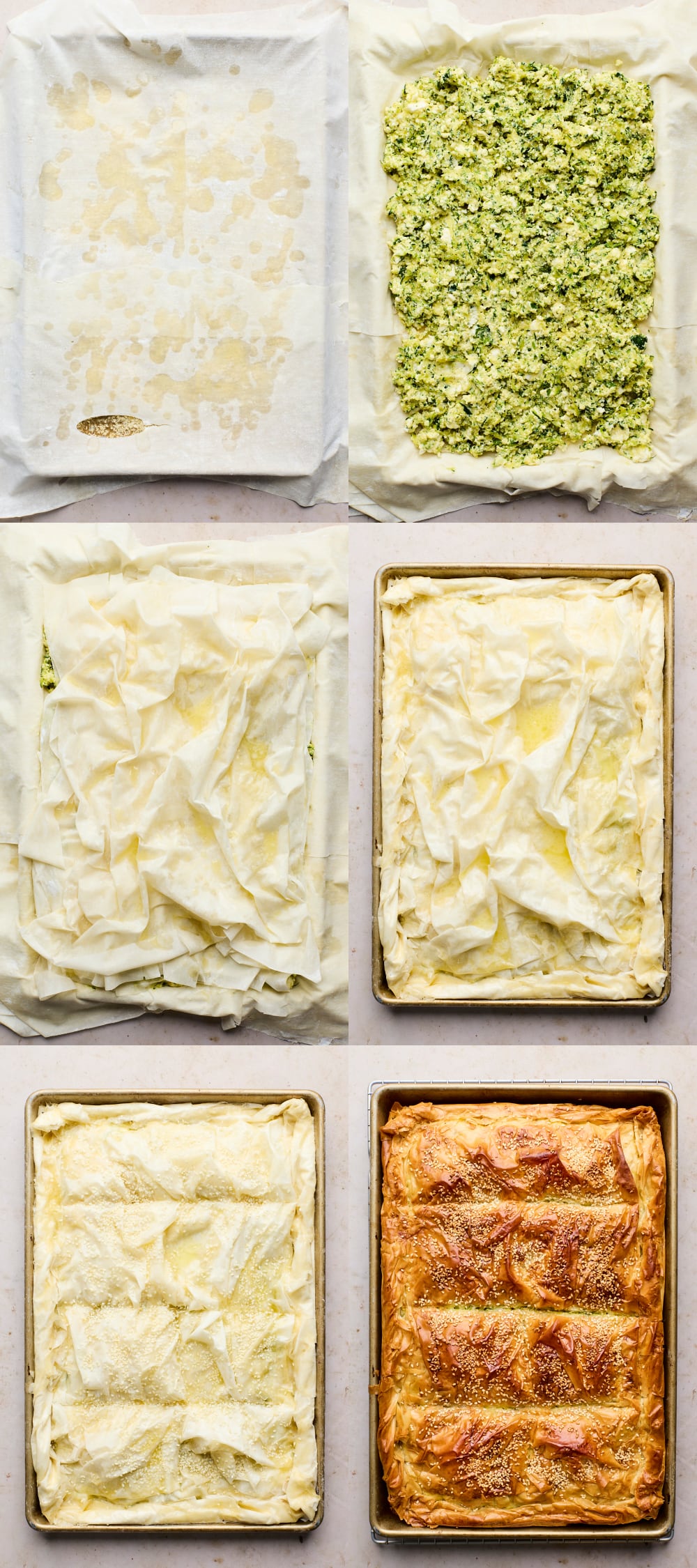 Greek Zucchini Pie - Kolokthopita