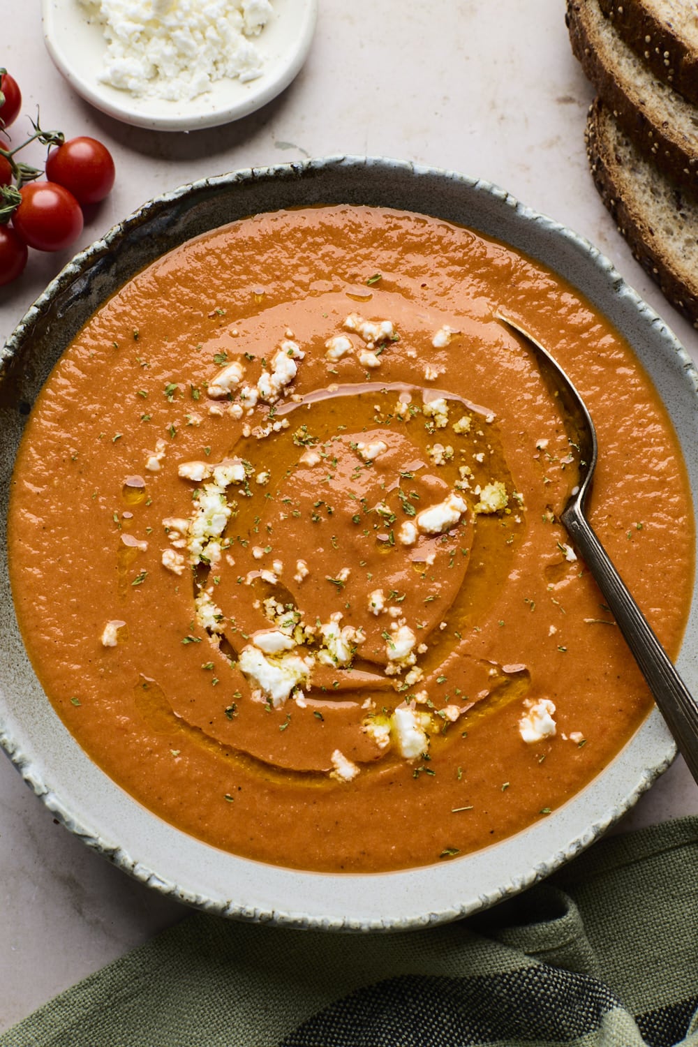 Tomato Feta Soup