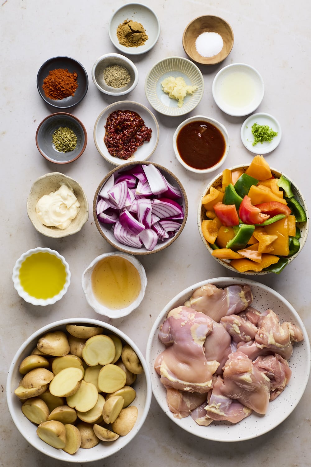 Sheet Pan Honey Chipotle Chicken With Veggies