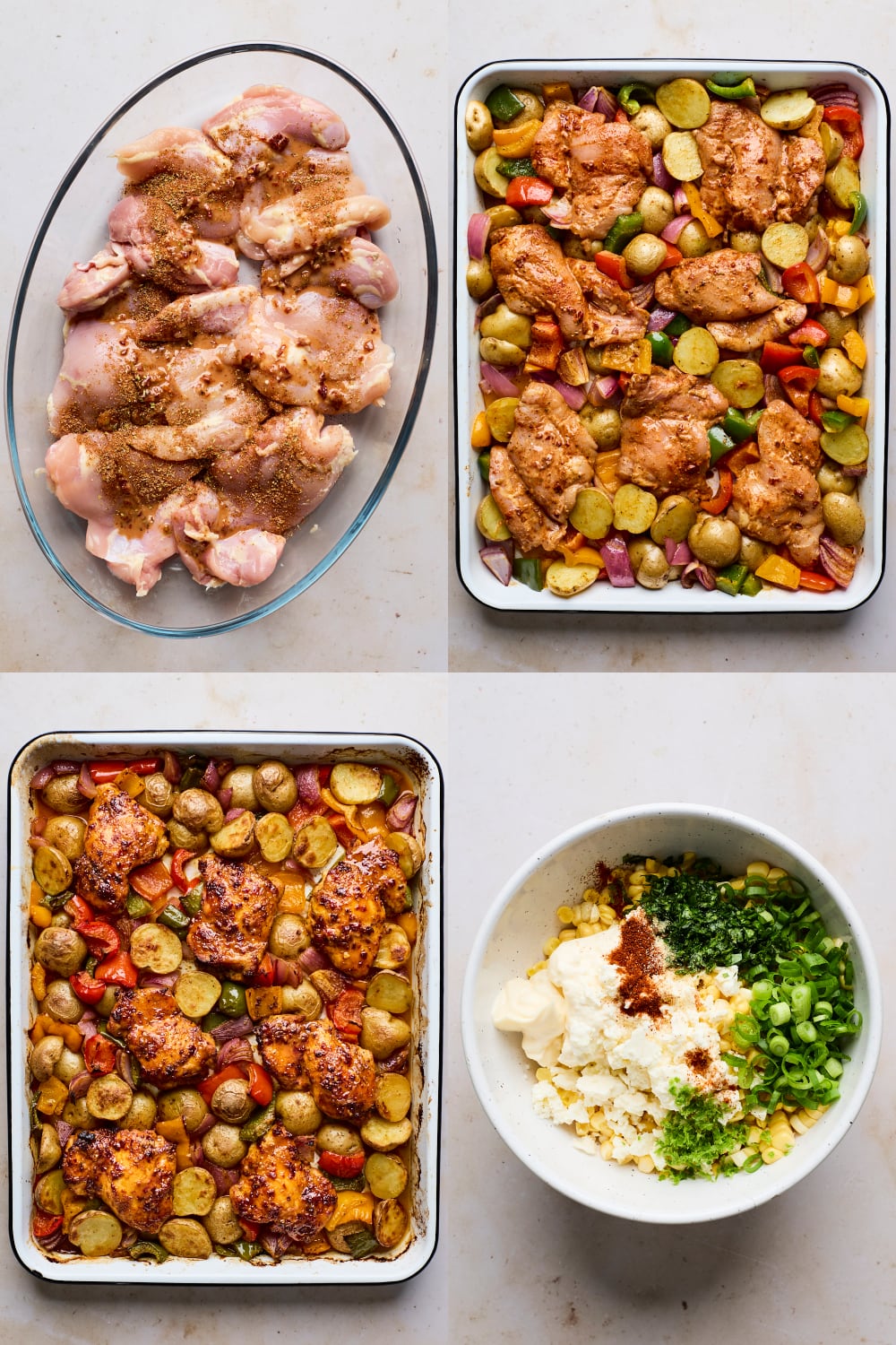 Sheet Pan Honey Chipotle Chicken With Veggies