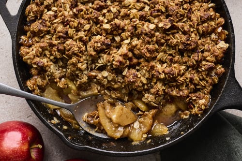 Easy Skillet Apple Crisp