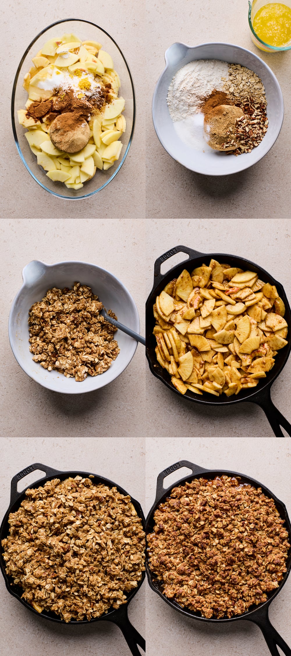 Easy Skillet Apple Crisp