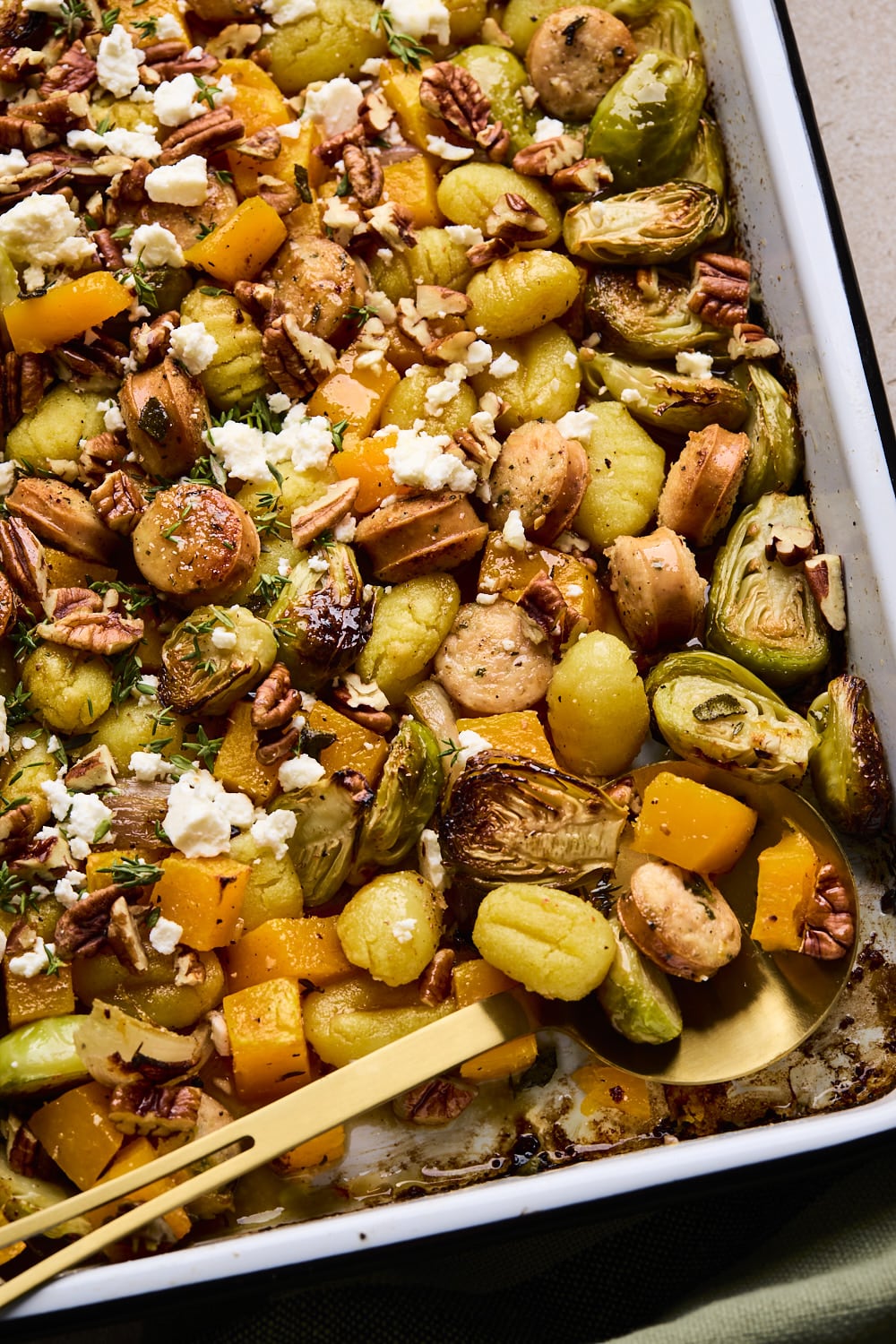 Fall Sheet Pan Gnocchi With Sausage And Vegetables
