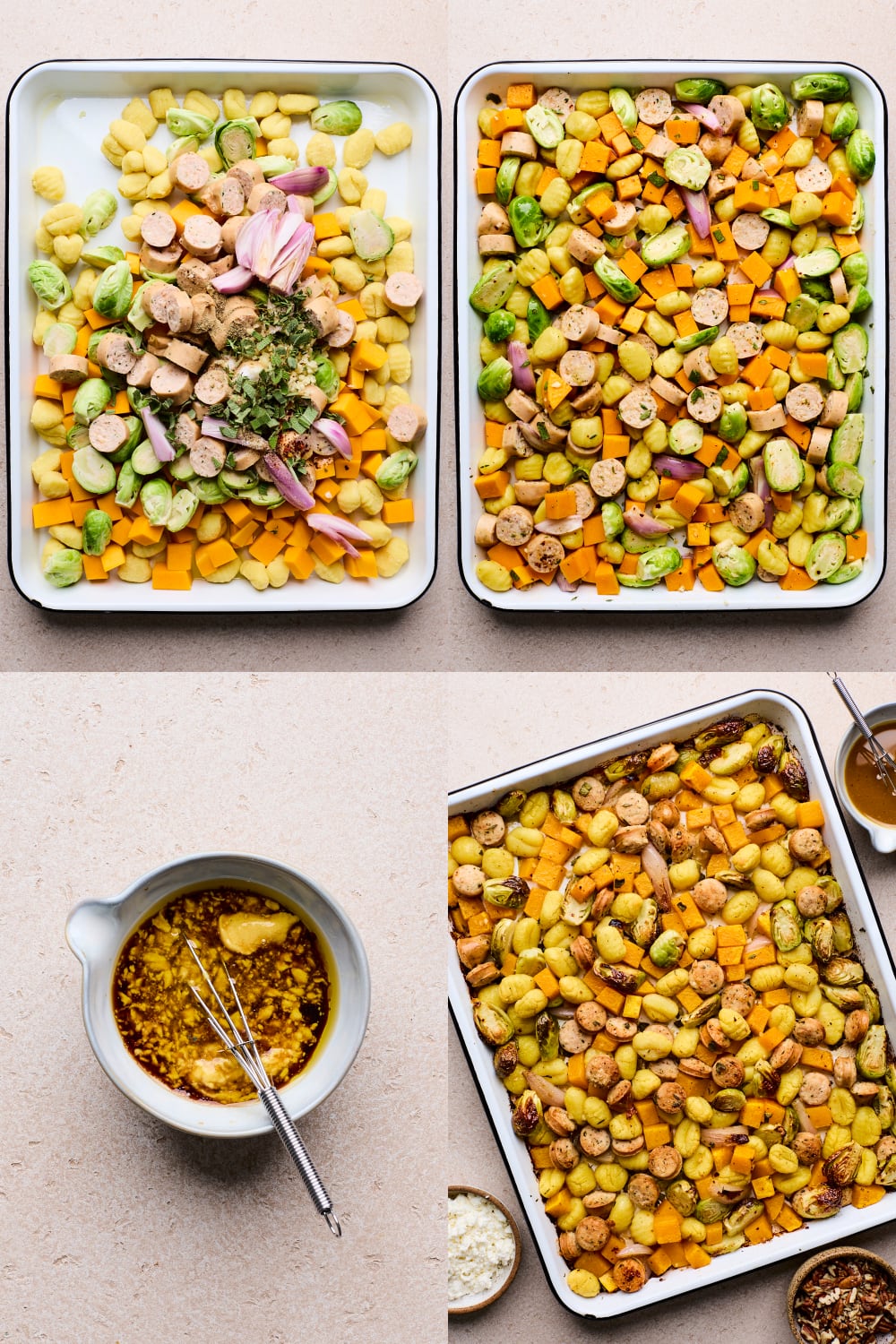 Fall Sheet Pan Gnocchi With Sausage And Vegetables