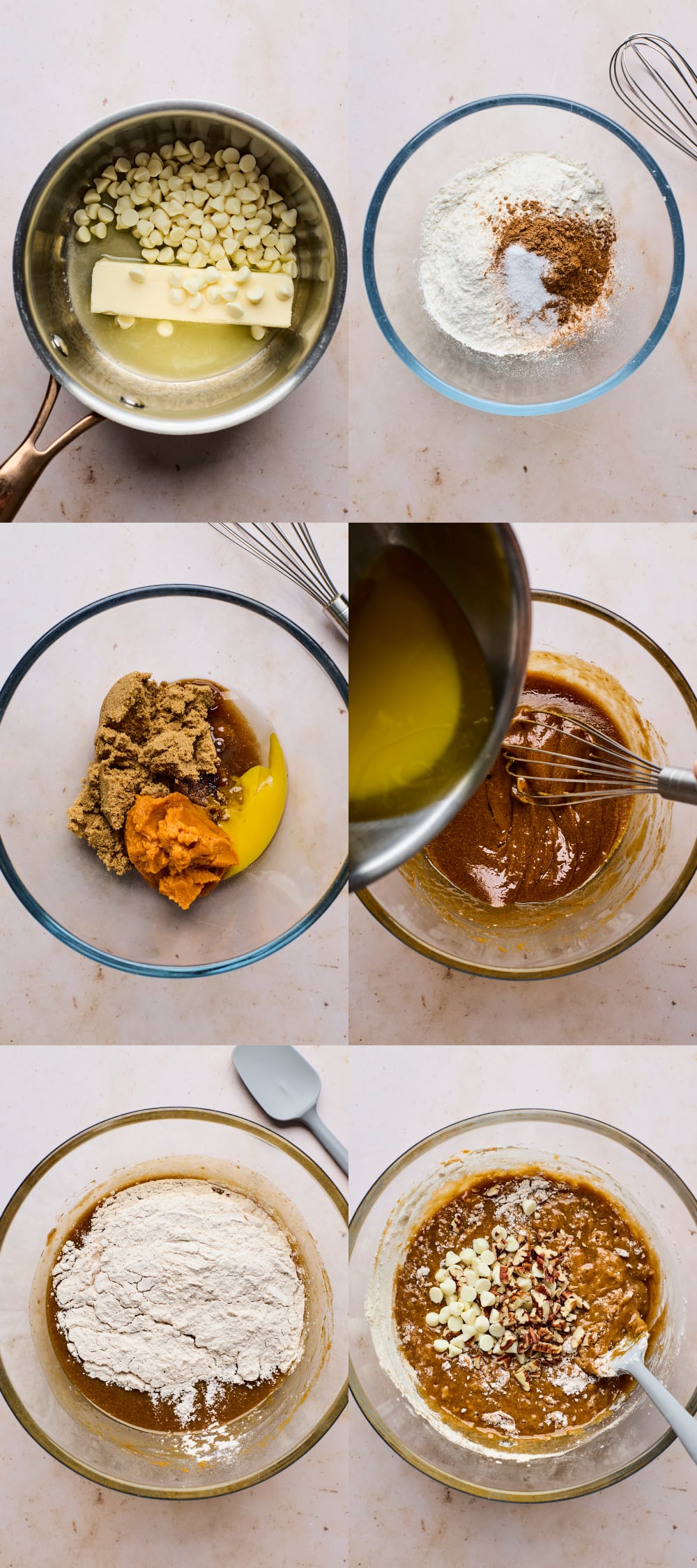 Fudgy Pumpkin Spice Blondies