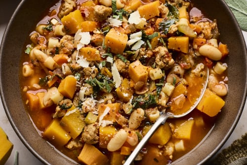 One Pot Fall Minestrone Soup