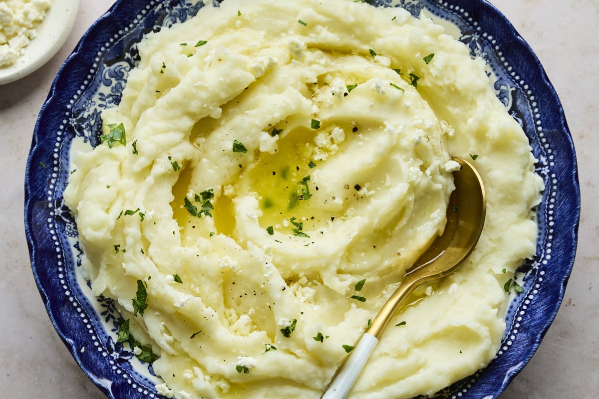 Feta Mashed Potatoes