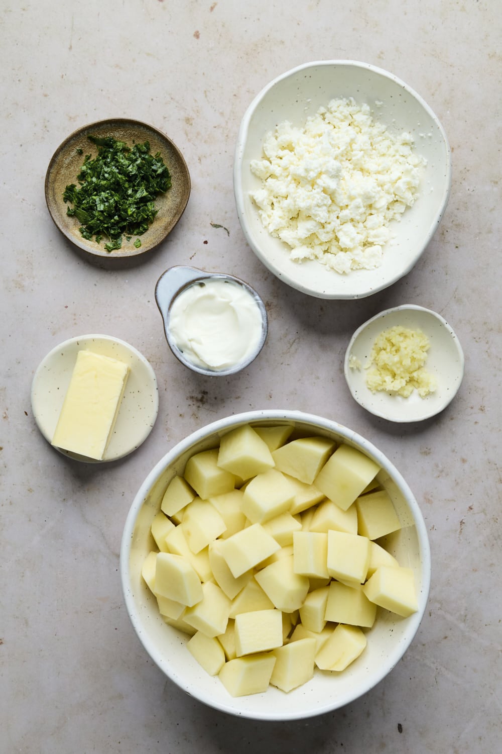 Feta Mashed Potatoes