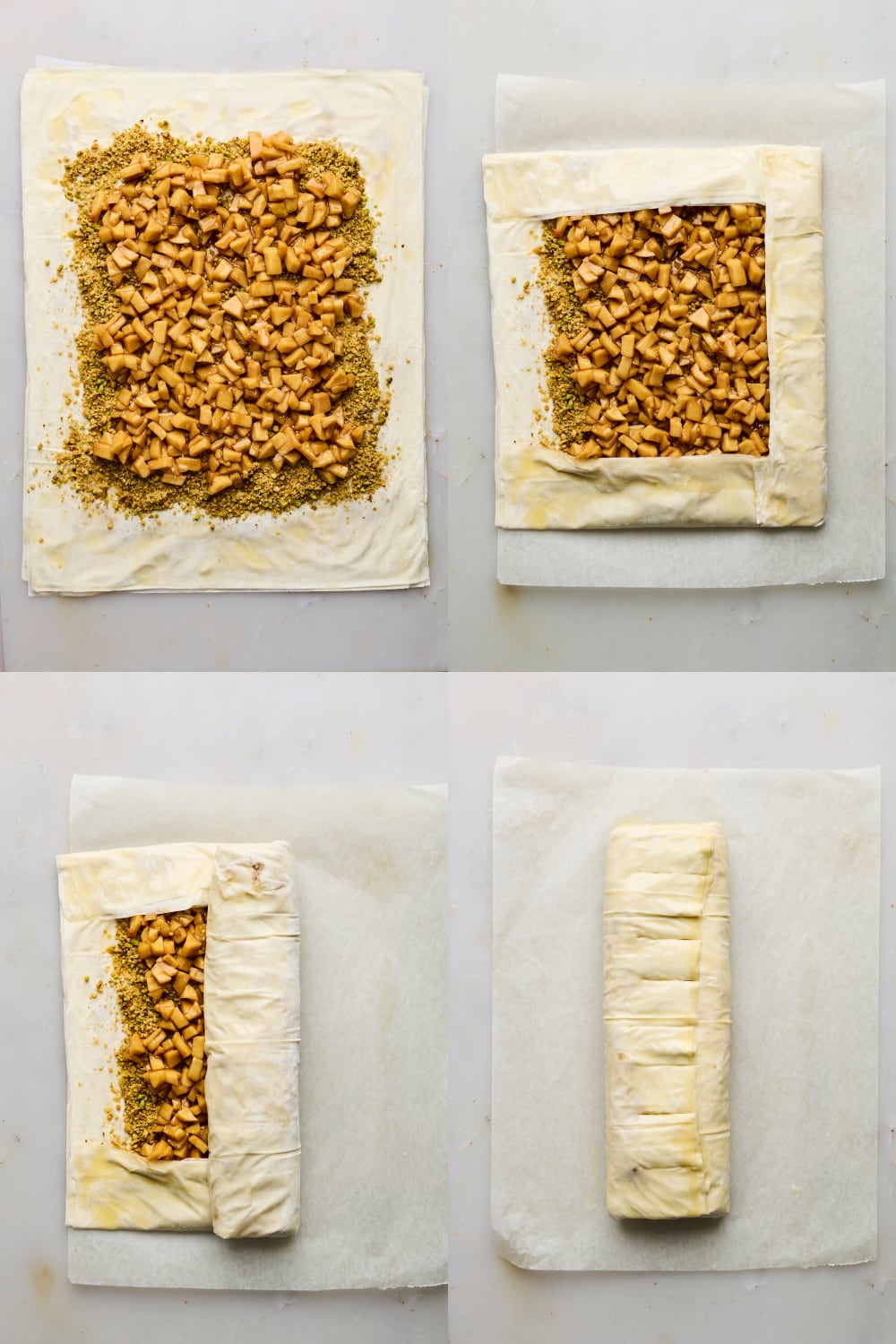 Apple Baklava Strudel