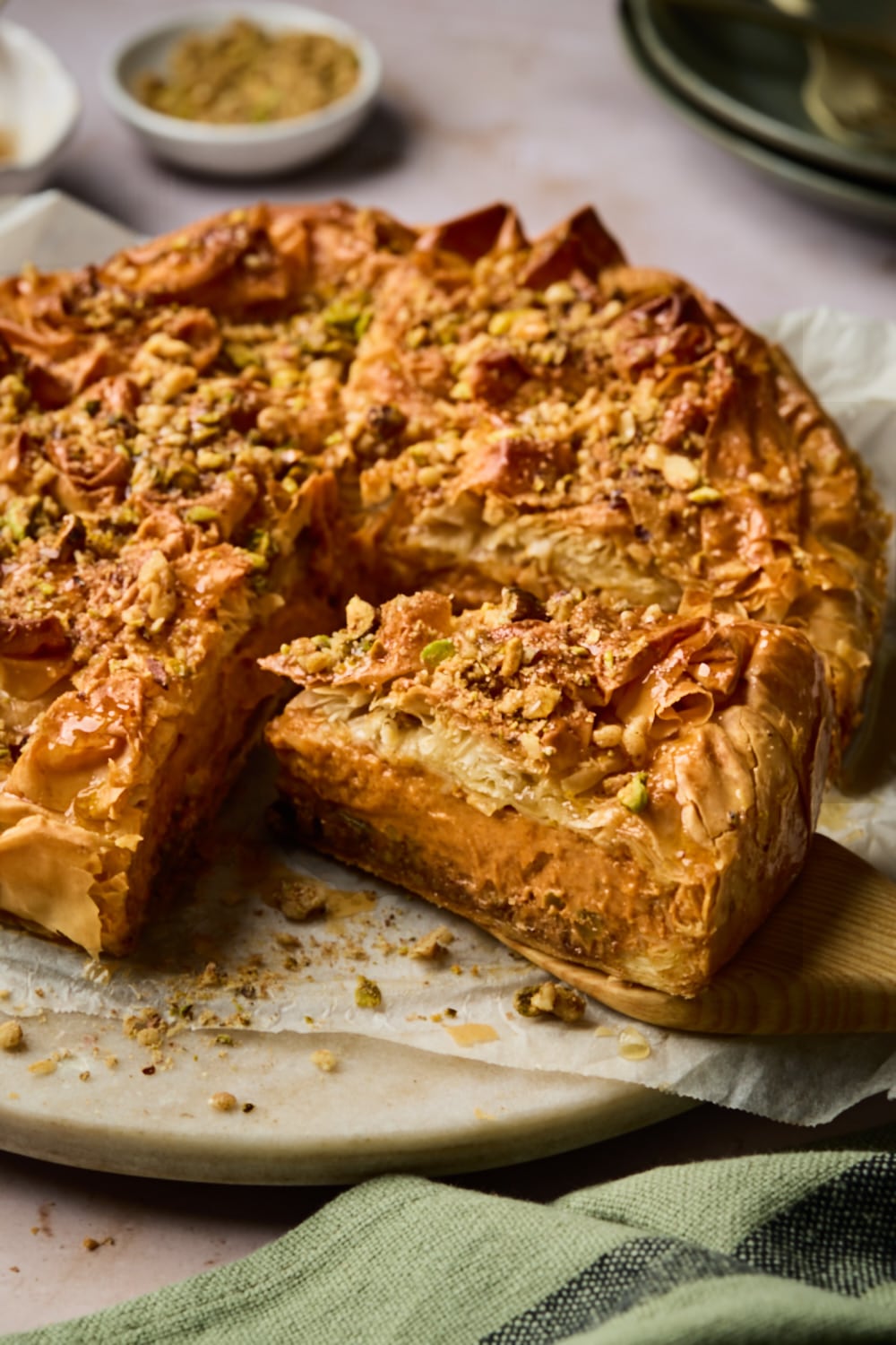 Baklava Pumpkin Pie